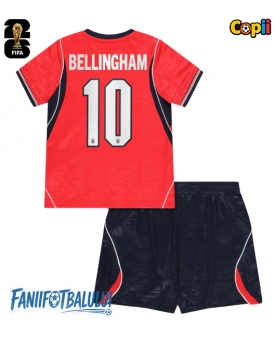 Anglia Jude Bellingham #10 Echipament de Fotbal Replică Mondial 2026 Copii Deplasare (+ Șorturi)